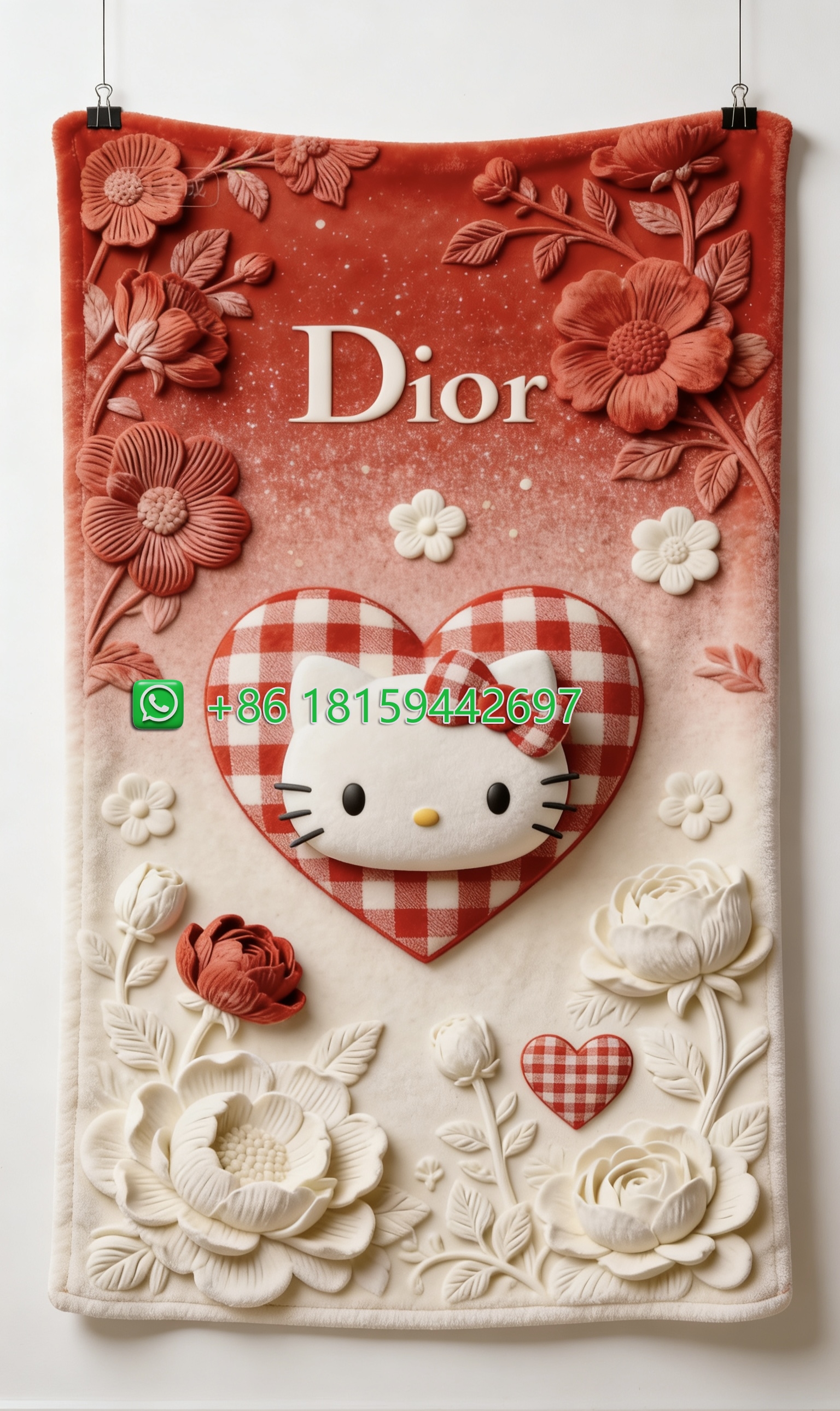 Dior Throw Blankets